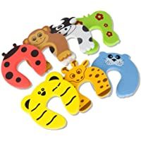 HOMYBABY Protector Puertas Bebe [12pcs] | Seguridad Puertas Niños